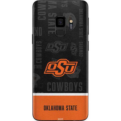 Oklahoma State University Split Jersey Galaxy S9 Skin